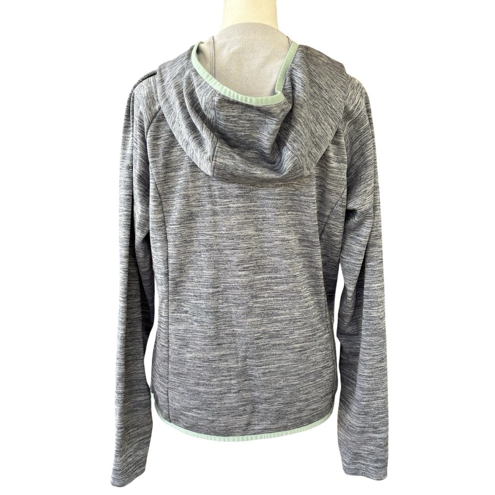 Columbia Women's Small Hoodie Gray‎ Long Sleeve Hooded Sweatshirt Thumb hole - Picture 4 of 7
